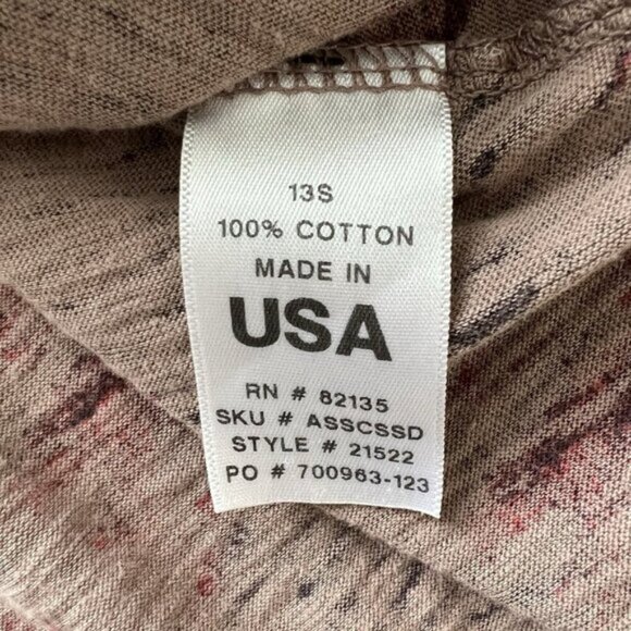 Fresh Produce Cotton Tunic Top Neutral Bohemian Casual Size Small - Picture 6 of 7